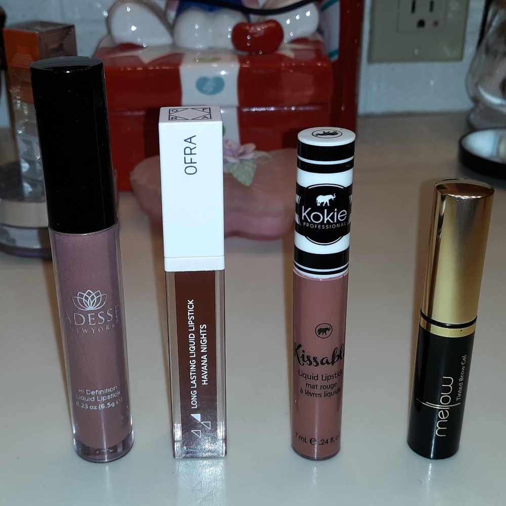 Liquid lipstick and tinted brow gel bundle👄💄